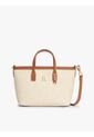 Bolso Beige Tote Con Correa Cruzada TH Monoplay Tommy Hilfiger de Tommy Hilfiger
