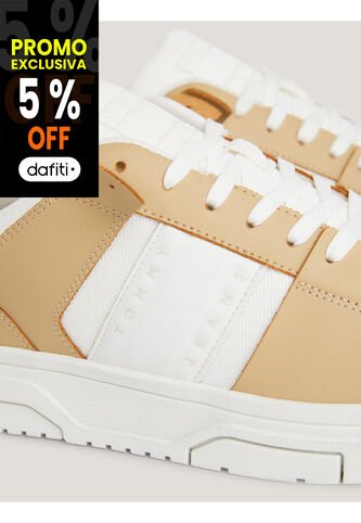 Tenis Multicolor The Brooklyn De Cuero Tommy Hilfiger Tommy Hilfiger