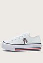 Tenis Lifestyle Blanco-Azul-Rojo Tommy Hilfiger Kids de Tommy Hilfiger