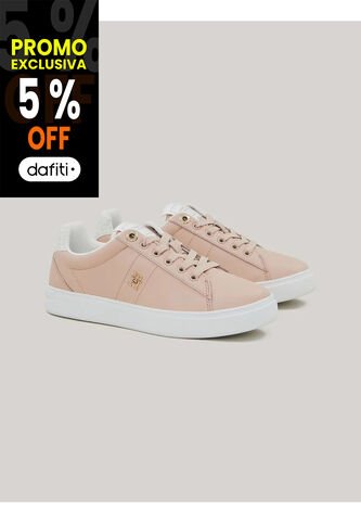 Tenis De Cuero Essential TH Monogram Tommy Hilfiger Tommy Hilfiger