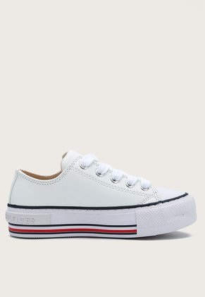 Tenis Lifestyle Blanco-Azul-Rojo Tommy Hilfiger Kids