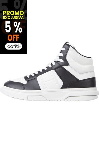 Tenis Negro Altas De Baloncesto The Brooklyn Tommy Hilfiger Tommy Hilfiger