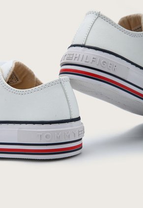 Tenis Lifestyle Blanco-Azul-Rojo Tommy Hilfiger Kids