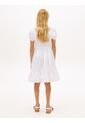 Vestido Blanco De Manga Corta Farol Tommy Hilfiger de Tommy Hilfiger