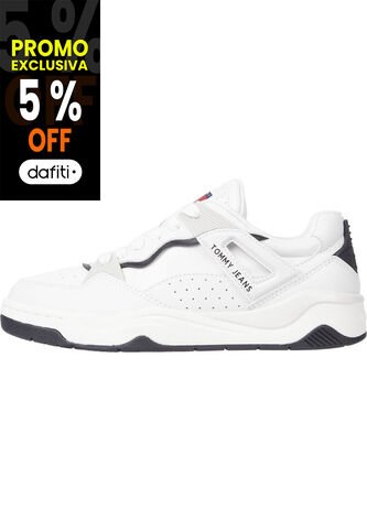 Tenis Blanco De Basket Tommy Hilfiger Tommy Hilfiger
