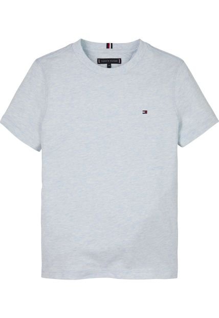 Camiseta Azul Essential De Cuello Redondo Tommy Hilfiger