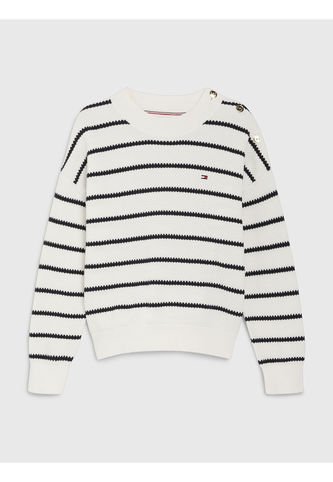 Saco Manga Larga Para Niña Blanco Tommy Hilfiger Tommy Hilfiger