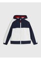 Cortavientos Azul Para Niño Oscura Color Block Con Diseño De Chicago Tommy Hilfiger de Tommy Hilfiger