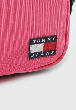 Bolso Manos Libres Rosa Fandango-Negro Tommy Hilfiger