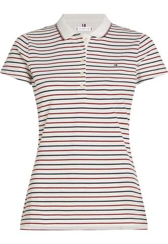 Polo Blanco Heritage Slim De Manga Corta Tommy Hilfiger Tommy Hilfiger