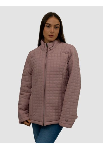 Chaqueta Rosada Estilo Quilt Tommy Hilfiger