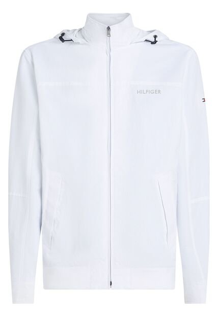 Chaqueta Blanca Regatta Con Logo Tommy Hilfiger