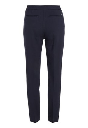 Pantalón De Punto Milano Con Corte Slim Mujer Azul Tommy Hilfiger