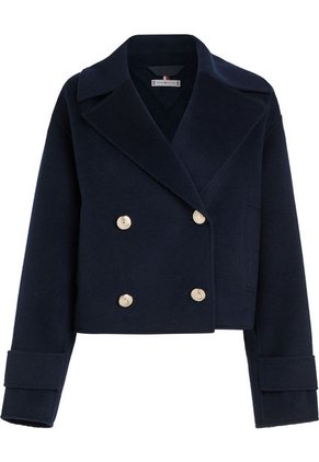 Chaqueta Azul De Botonadura Doble Para Mujer Tommy Hilfiger