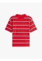 Camiseta Roja De Punto Con Logo Bordado Tommy Hilfiger de Tommy Hilfiger