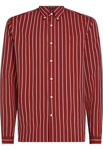 Camisa Vino De Rayas Regular Tommy Hilfiger Tommy Hilfiger