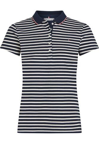 Polo Azul Heritage Slim De Manga Corta  Tommy Hilfiger Tommy Hilfiger