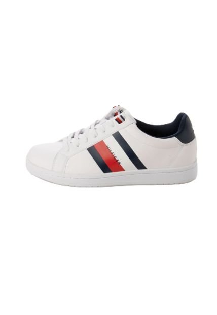 Tenis Blancos Casuales Para Hombre Tommy Hilfiger