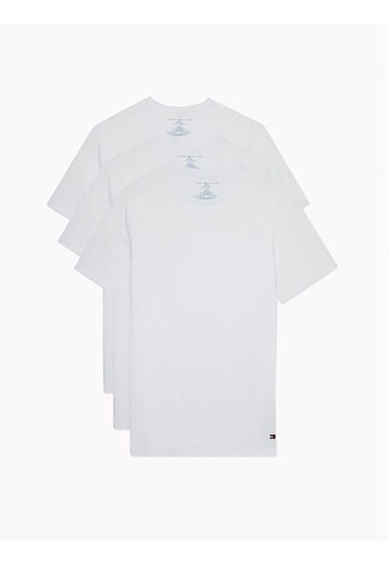 3 Pack De Camisetas Blancas Para Hombre Tommy Hilfiger