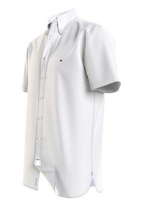 Camisa De Manga Corta Th Flex Hombre Blanco Tommy Hilfiger