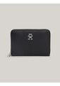 Billetera Negra Essential Mediana Con Cremallera Tommy Hilfiger de Tommy Hilfiger