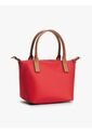 Bolso Rojo Tote Con Correa Tejida Tommy Hilfiger de Tommy Hilfiger