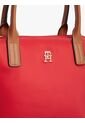 Bolso Rojo Tote Con Correa Tejida Tommy Hilfiger de Tommy Hilfiger