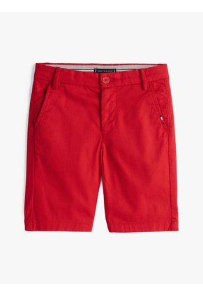 Bermudas Rojo Chino 1985 Collection Tommy Hilfiger