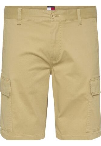 Bermudas Beige Cargo Scanton De Corte Slim Tommy Jeans Tommy Hilfiger