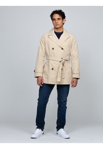 Chaqueta Negra Corta Para Lluvia  Tommy Hilfiger Tommy Hilfiger