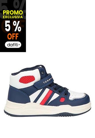 Tenis Altas De Velcro Para Niños Tommy Hilfiger Tommy Hilfiger