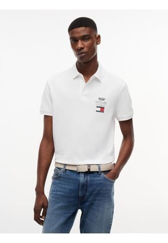 Polo Blanco TH X Cadillac Formula 1® Team Con Logo Tommy Hilfiger Tommy Hilfiger