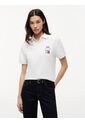 Polo Blanco TH X Cadillac Formula 1® Team Con Logo Tommy Hilfiger de Tommy Hilfiger