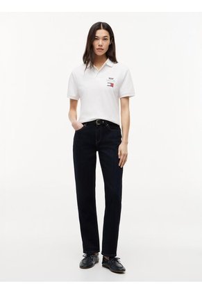 Polo Blanco TH X Cadillac Formula 1® Team Con Logo Tommy Hilfiger