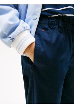Pantalón Azul De Pierna Ancha Tommy Hilfiger