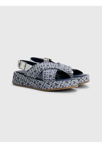 Sandalias Con Cierre Velcro Niña Gris Tommy Hilfiger Tommy Hilfiger