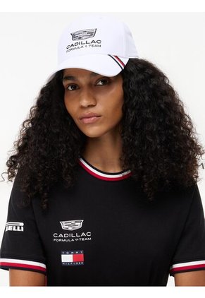 Gorra Blanca TH X Cadillac Formula 1® Team Con Logo Tommy Hilfiger