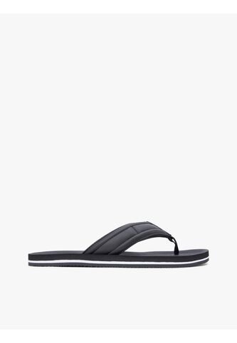 Sandalias Negro Con Tiras Acolchadas Y Logo Tommy Hilfiger Tommy Hilfiger