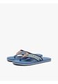 Sandalias Azul De Tiras De Textil Trenzado Con Logo Tommy Hilfiger de Tommy Hilfiger