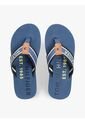 Sandalias Azul De Tiras De Textil Trenzado Con Logo Tommy Hilfiger de Tommy Hilfiger