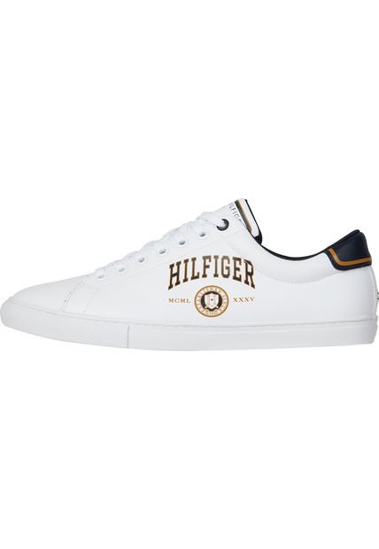 Tenis Blancos Tipo Deportivos Modernas Tommy Hilfiger