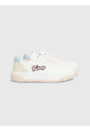 Tenis Casual Para Niña Blanco Tommy Hilfiger