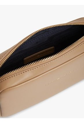 Bolso Beige Cruzado Essential Con Logo En Bajo Relieve Tommy Hilfiger