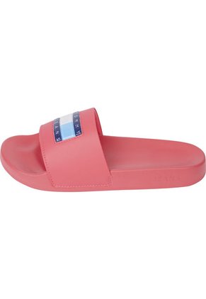 Sandalias De Piscina Acolchadas Tommy Hilfiger Mujer Rosa Tommy Hilfiger