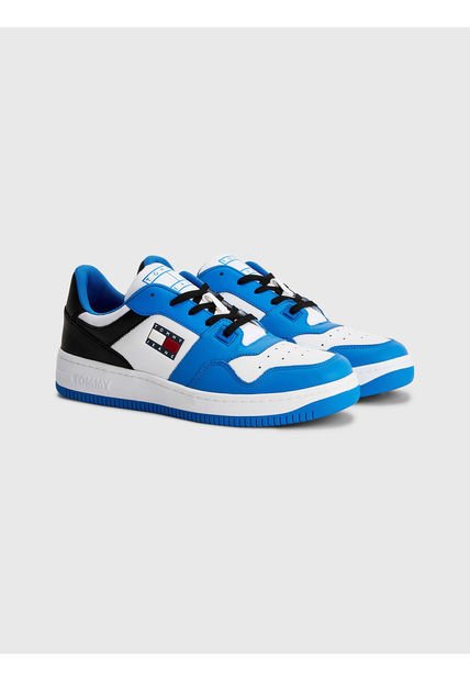 Tenis Azul Tipo Baloncesto Para Hombre Tommy Hilfiger