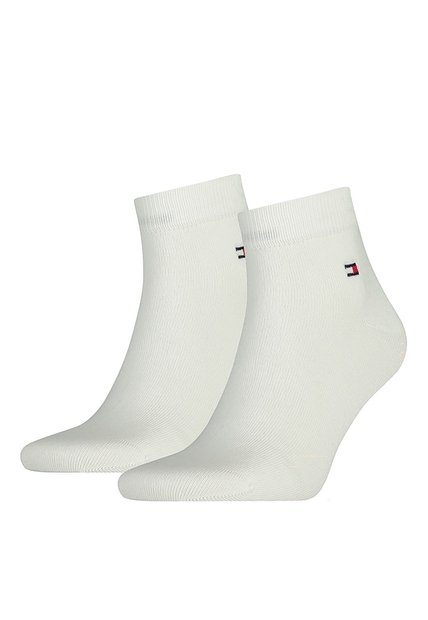 Pack Blanco De Dos Pares De Medias Tobilleras Tommy Hilfiger