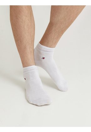 Pack Blanco De Dos Pares De Medias Tobilleras Tommy Hilfiger
