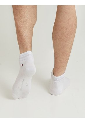 Pack Blanco De Dos Pares De Medias Tobilleras Tommy Hilfiger