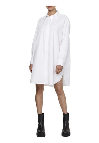 Vestido Blanco Camisero De Algodón Para Mujer Tommy Hilfiger Tommy Hilfiger