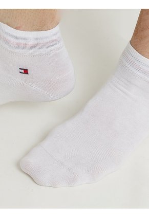 Pack Blanco De Dos Pares De Medias Tobilleras Tommy Hilfiger